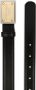 Dolce & Gabbana Leren riem met logo label Zwart - Thumbnail 2