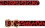 Dolce & Gabbana Leren riem met luipaardprint Rood - Thumbnail 2
