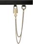 Dolce & Gabbana Riem met schakelketting Zwart - Thumbnail 3