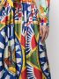 Dolce & Gabbana Twill midi-rok met Carretto-print Blauw - Thumbnail 5