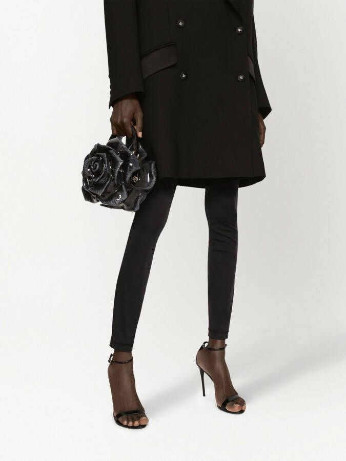 Dolce & Gabbana Dolce Box shopper met roospatroon Grijs