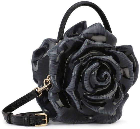 Dolce & Gabbana Dolce Box shopper met roospatroon Grijs
