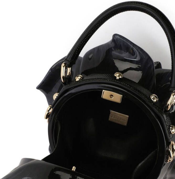 Dolce & Gabbana Dolce Box shopper met roospatroon Grijs