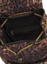 Dolce & Gabbana Rugzak met luipaardprint heren kalfsleer Polyesterkalfsleer Polyester Eén Bruin - Thumbnail 3