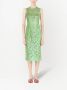 Dolce & Gabbana Semi-doorzichtige jurk Groen - Thumbnail 3
