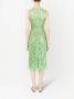 Dolce & Gabbana Semi-doorzichtige jurk Groen - Thumbnail 4