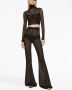 Dolce & Gabbana Semi-doorzichtige broek Zwart - Thumbnail 3