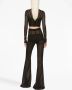 Dolce & Gabbana Semi-doorzichtige broek Zwart - Thumbnail 4