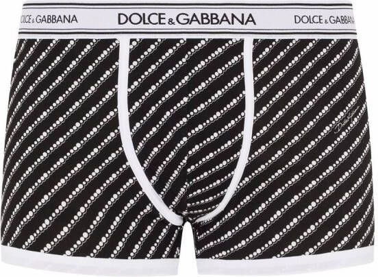 Dolce & Gabbana Set van twee boxershorts Wit