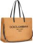 Dolce & Gabbana Shopper met geborduurd logo Beige - Thumbnail 4