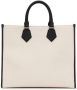 Dolce & Gabbana Leren shopper met logo label Beige - Thumbnail 3