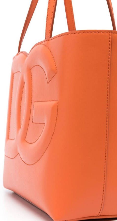 Dolce & Gabbana Shopper met logo Oranje
