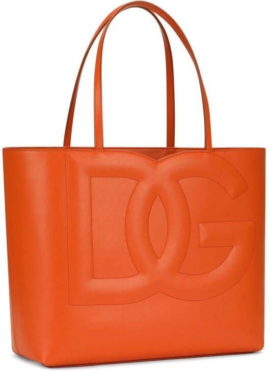 Dolce & Gabbana DG Logo shopper Oranje