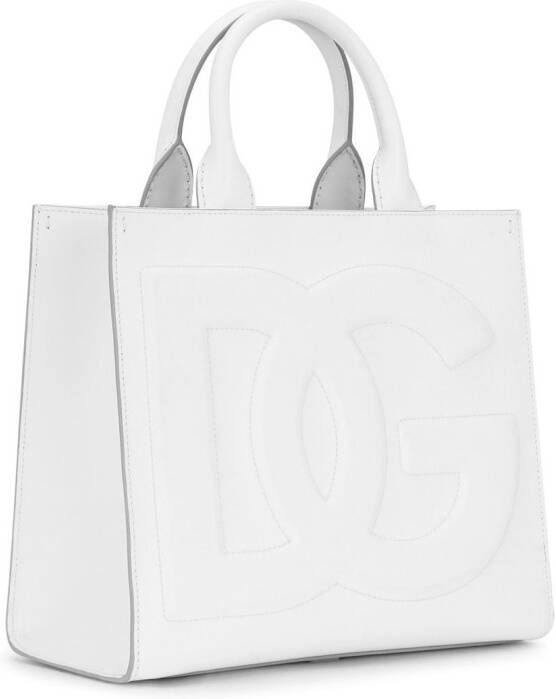 Dolce & Gabbana Kleine DG Daily shopper Wit