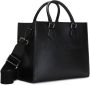 Dolce & Gabbana Edge leren shopper Zwart - Thumbnail 3