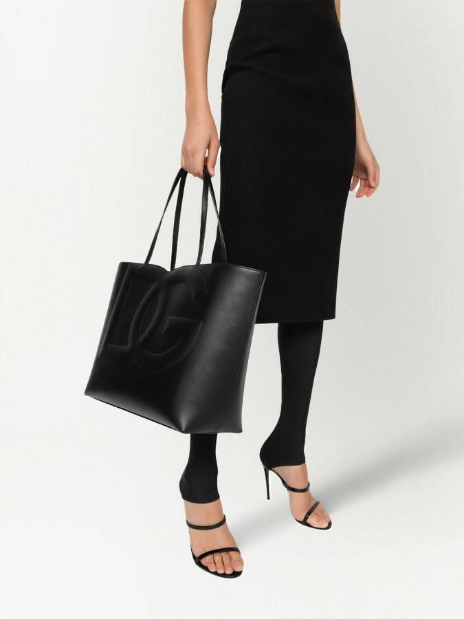 Dolce & Gabbana DG Logo shopper Zwart
