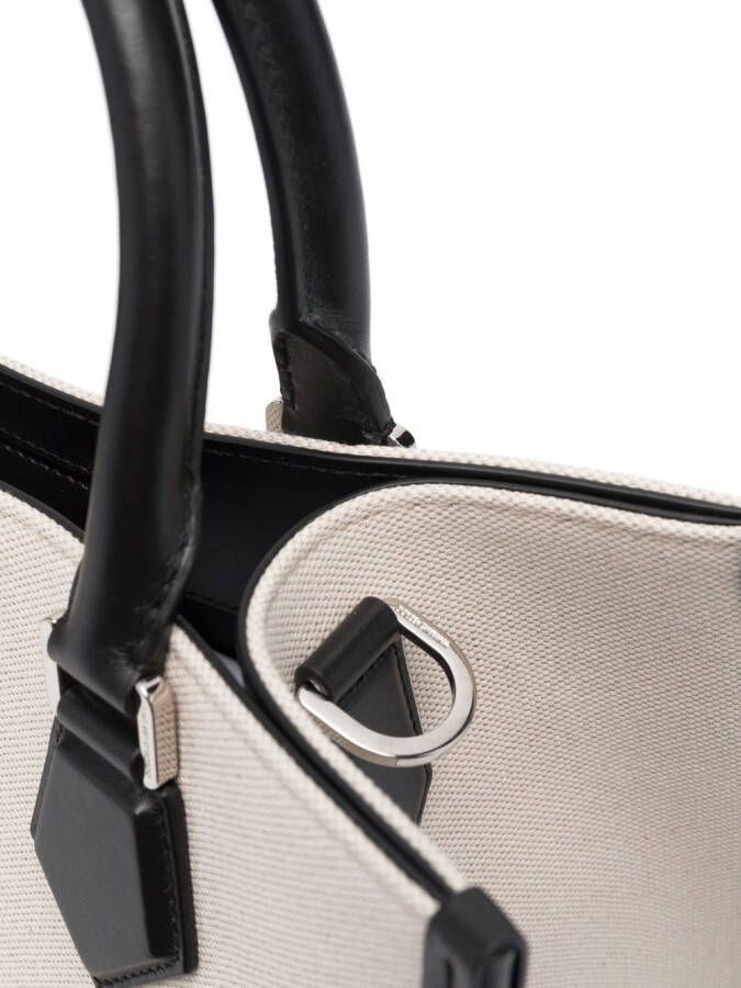Dolce & Gabbana Shopper met logopatch Beige