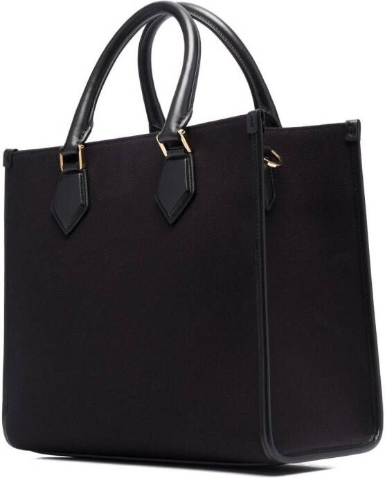 Dolce & Gabbana Shopper met logopatch Zwart