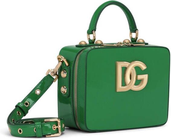 Dolce & Gabbana Tas met logoplakkaat Groen