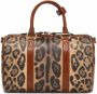 Dolce & Gabbana Crespo handtas met luipaardprint Bruin - Thumbnail 3