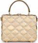 Dolce & Gabbana Dolce Box tas verfraaid met stras en handgreep Goud - Thumbnail 2