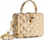 Dolce & Gabbana Dolce Box tas verfraaid met stras en handgreep Goud - Thumbnail 3