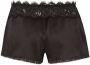 Dolce & Gabbana Satijnen shorts met kant Zwart - Thumbnail 2