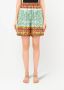 Dolce & Gabbana Twill shorts met print Blauw - Thumbnail 3