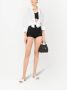 Dolce & Gabbana High waist slip met jacquard Zwart - Thumbnail 2