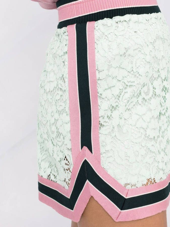 Dolce & Gabbana Shorts met kant Grijs