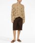 Dolce & Gabbana Shorts met logoplakkaat Bruin - Thumbnail 3