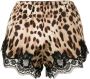 Dolce & Gabbana Shorts met luipaardprint Bruin - Thumbnail 2