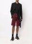Dolce & Gabbana Shorts met luipaardprint Rood - Thumbnail 2