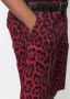 Dolce & Gabbana Shorts met luipaardprint Rood - Thumbnail 5