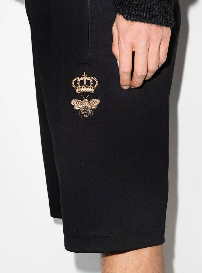 Dolce & Gabbana Shorts met trekkoord Zwart