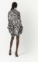 Dolce & Gabbana Twill pyjamashorts met zebraprint Zwart - Thumbnail 4