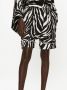 Dolce & Gabbana Twill pyjamashorts met zebraprint Zwart - Thumbnail 5