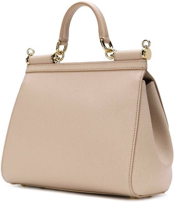 Dolce & Gabbana Sicily grote shopper Beige