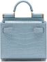 Dolce & Gabbana Kleine Sicily 62 tas Blauw - Thumbnail 2