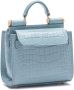 Dolce & Gabbana Kleine Sicily 62 tas Blauw - Thumbnail 3