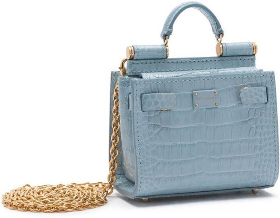 Dolce & Gabbana Kleine Sicily 62 tas Blauw