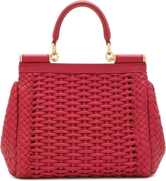 Dolce & Gabbana Sicily 62 kleine handtas Rood