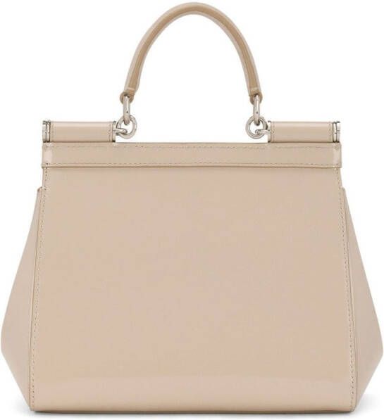 Dolce & Gabbana KIM DOLCE&GABBANA Sicily kleine tas met handgreep Beige
