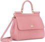 Dolce & Gabbana Medium Sicily schoudertas Roze - Thumbnail 3