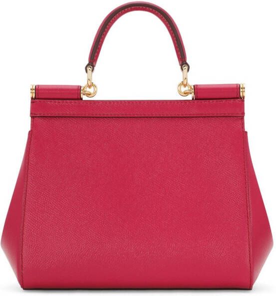 Dolce & Gabbana Sicily medium schoudertas Rood