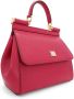Dolce & Gabbana Sicily medium schoudertas Rood - Thumbnail 5