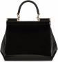 Dolce & Gabbana Medium Sicily schoudertas Zwart - Thumbnail 3