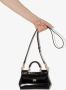 Dolce & Gabbana Sicily kleine shopper Zwart - Thumbnail 4