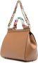 Dolce & Gabbana Sicily leren shopper Zwart - Thumbnail 4