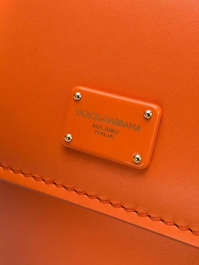 Dolce & Gabbana Sicily medium draagtas Oranje